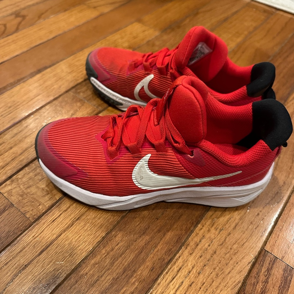 Nike Kids Red Athletic Shoes